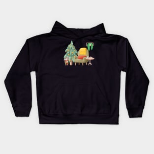 Christmas Holiday Gifts Mouse Kids Hoodie